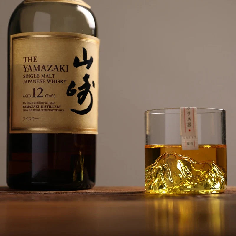Mountain Whisky Glass Tumbler duo