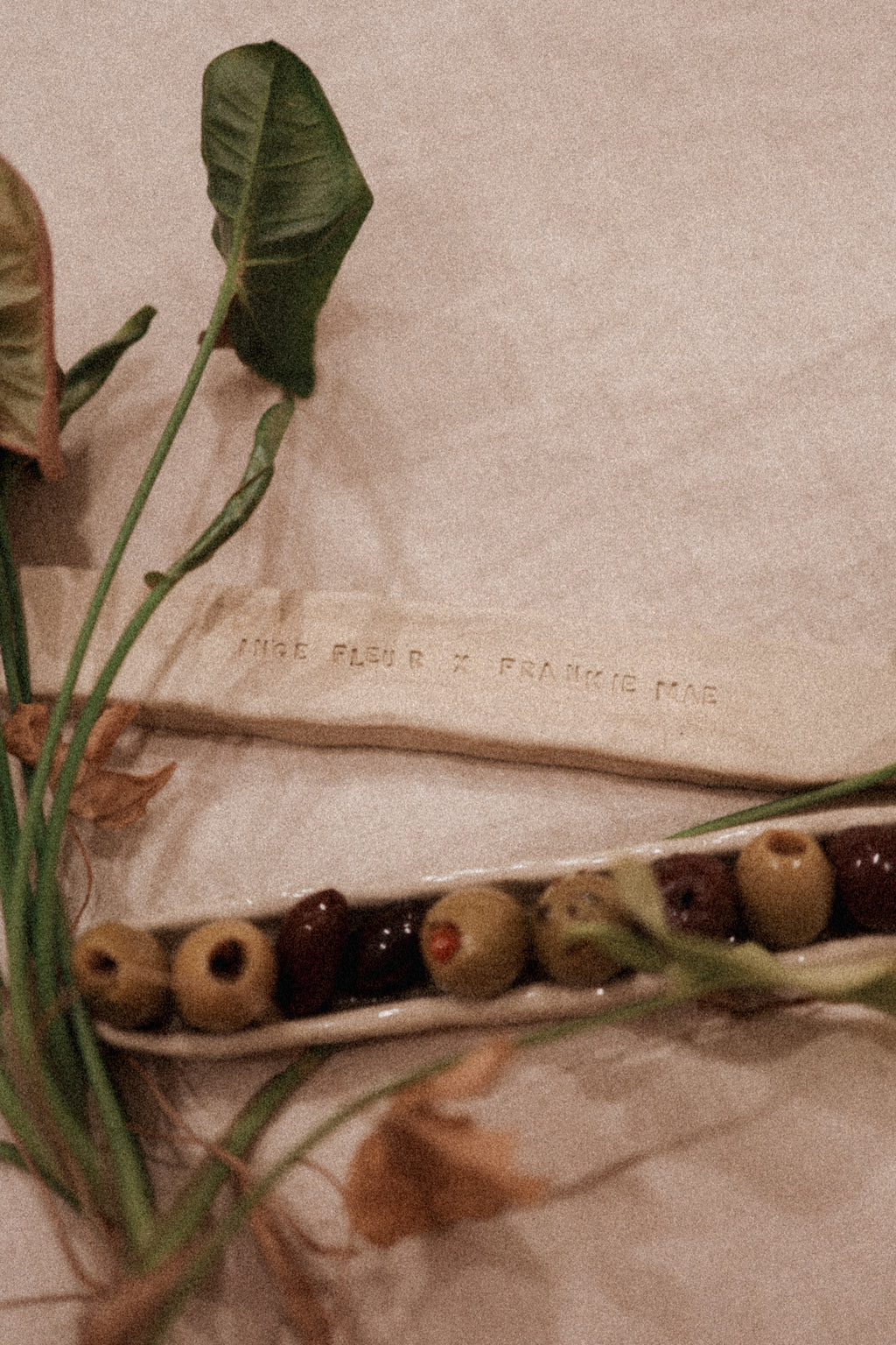 Inge Flur x Frankie Mae Olive Dish | Large