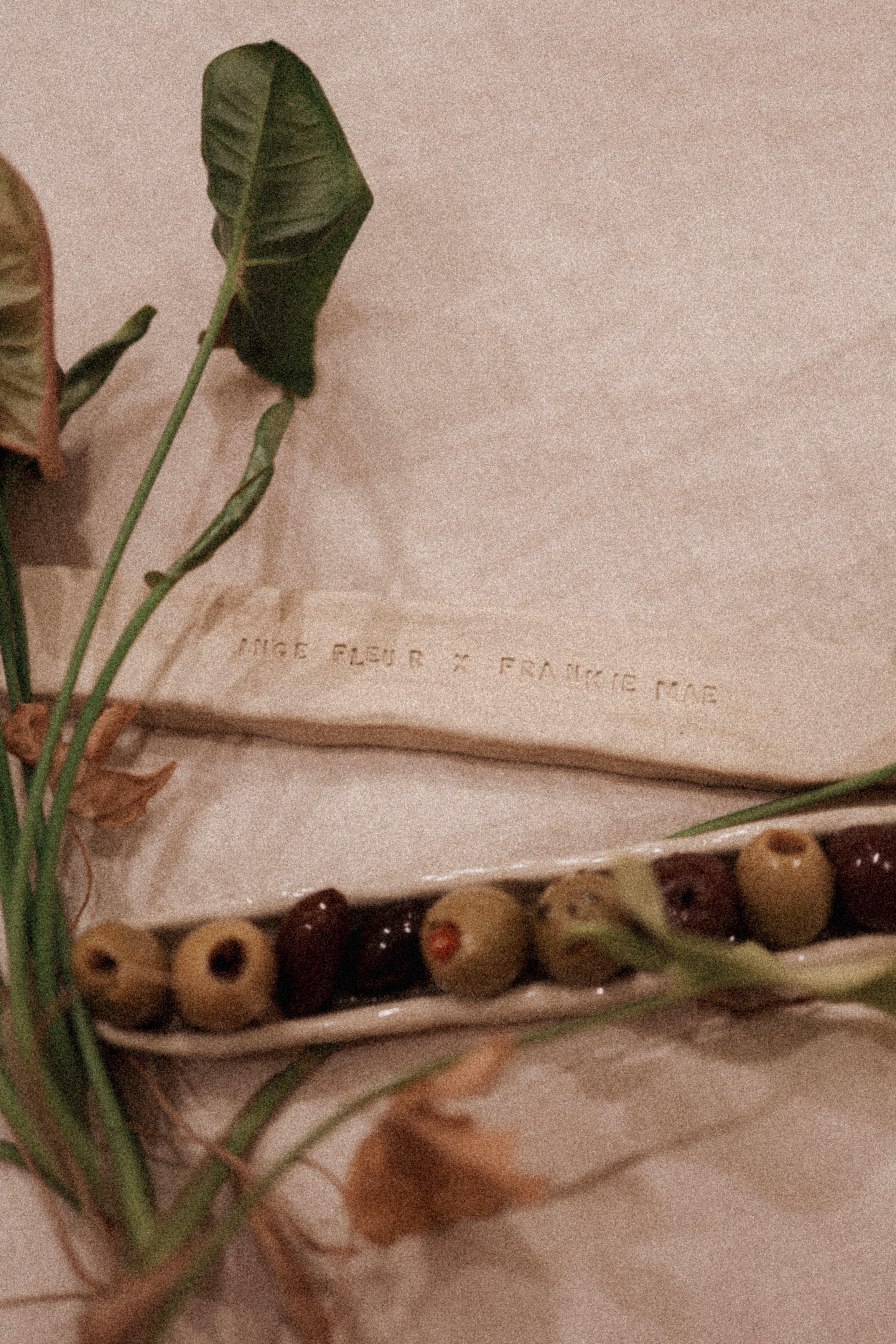 Inge Flur x Frankie Mae Olive Dish | Large