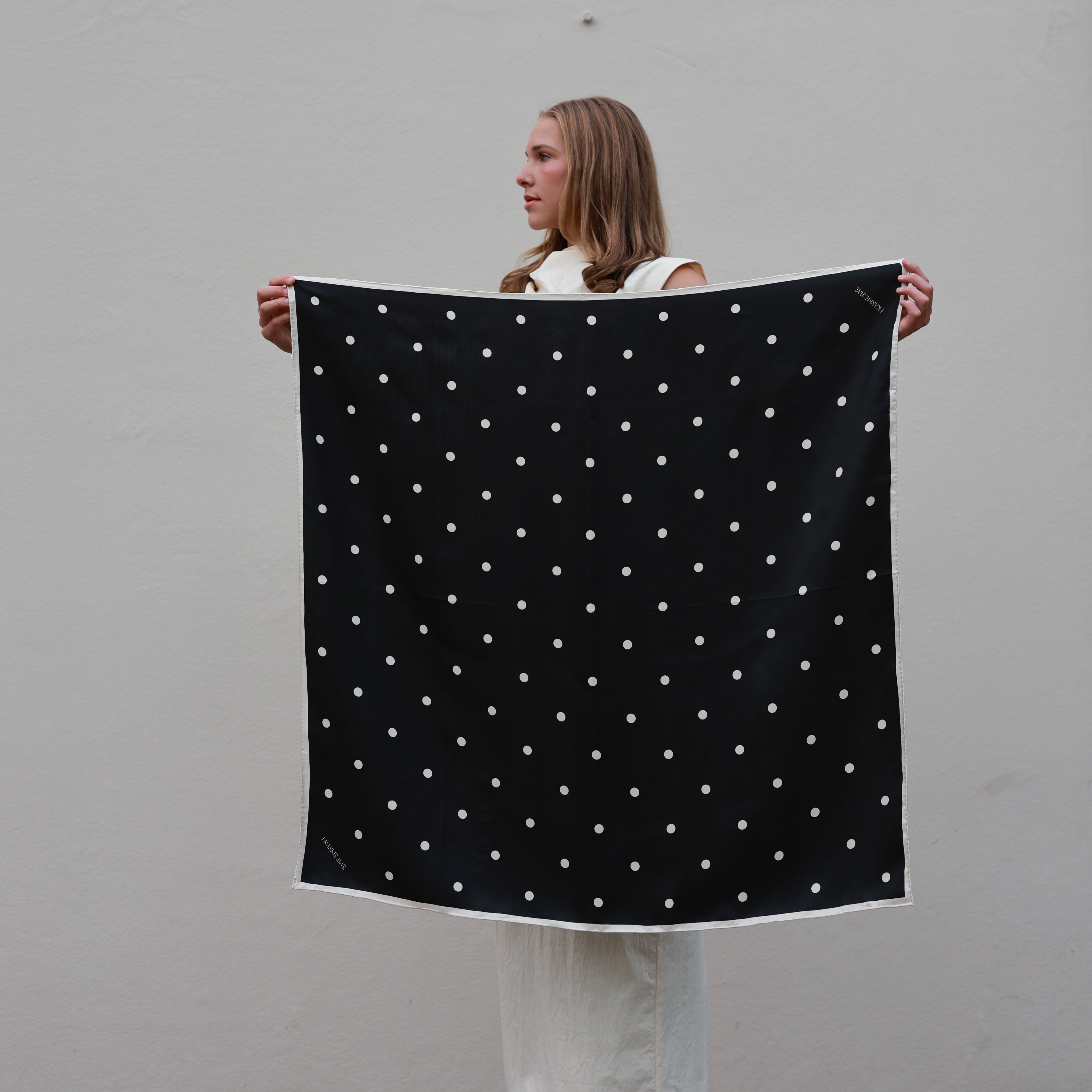 Black Polka Dot