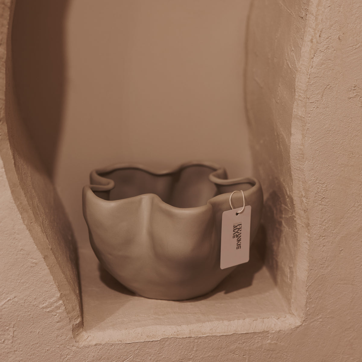 Amalfi Vase Cream