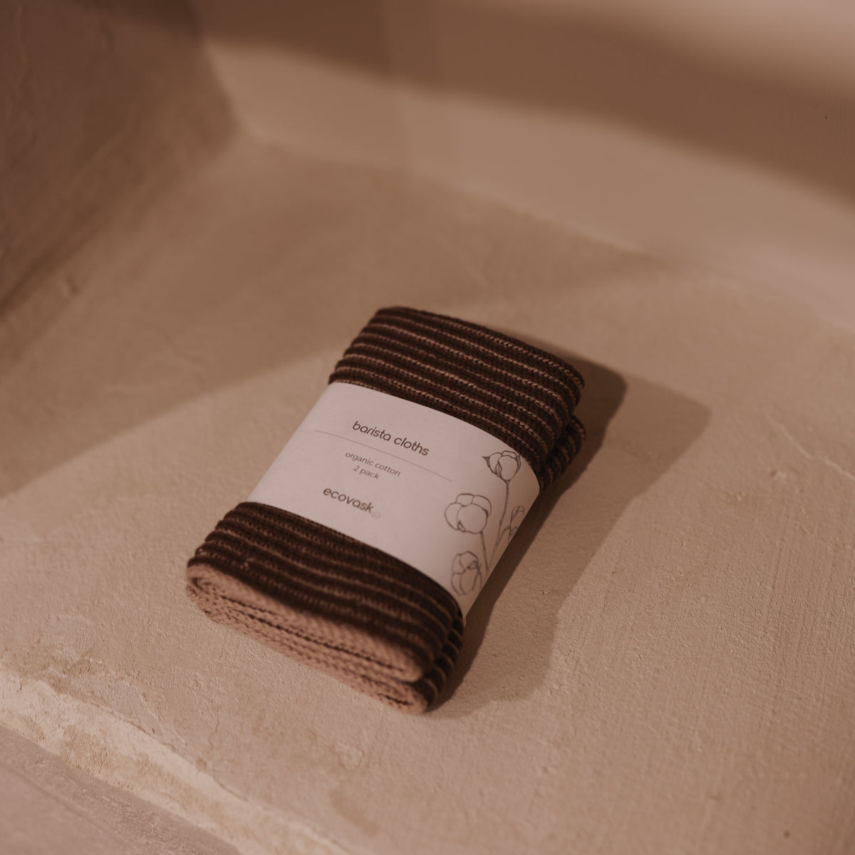 Barista Cloths 2pk - Chocolate