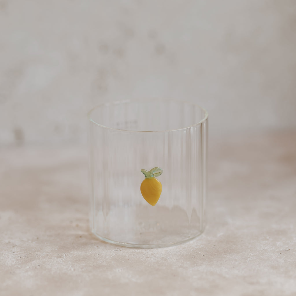 Glass Tumbler - Lemon