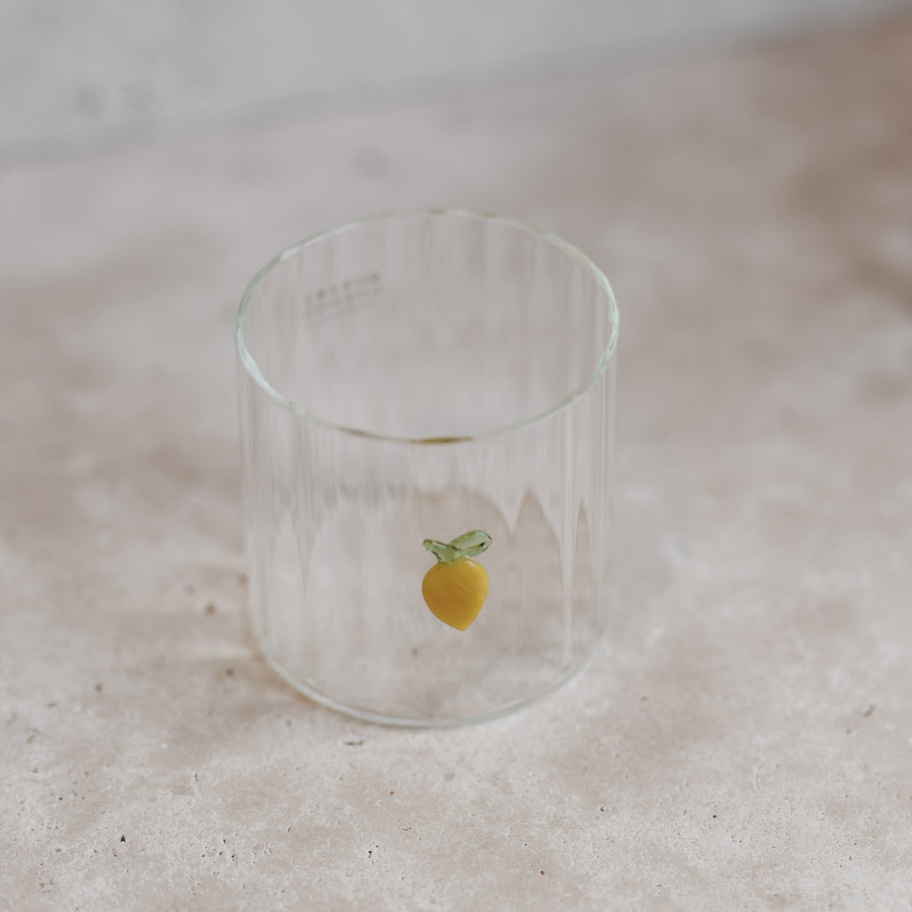 Glass Tumbler - Lemon