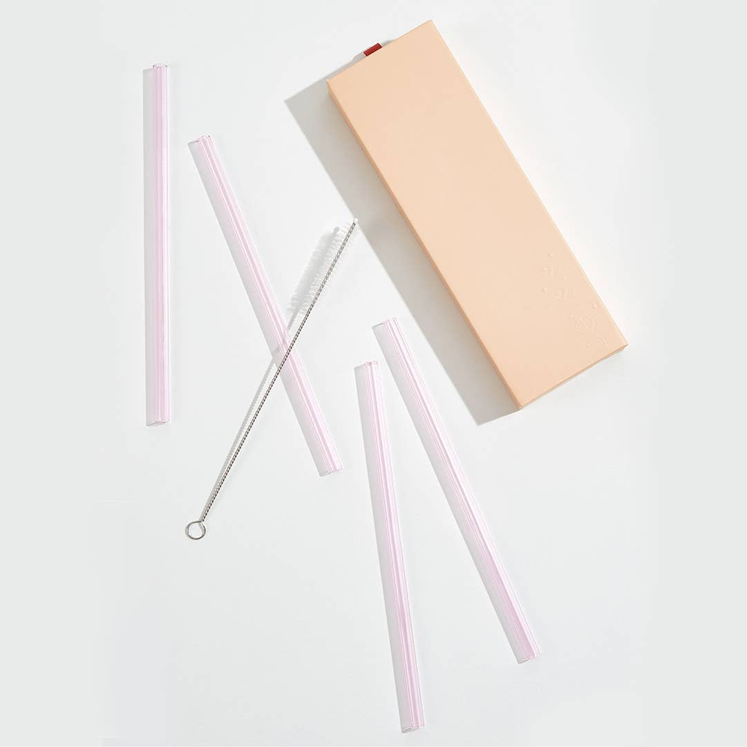 Reusable Glass Straws