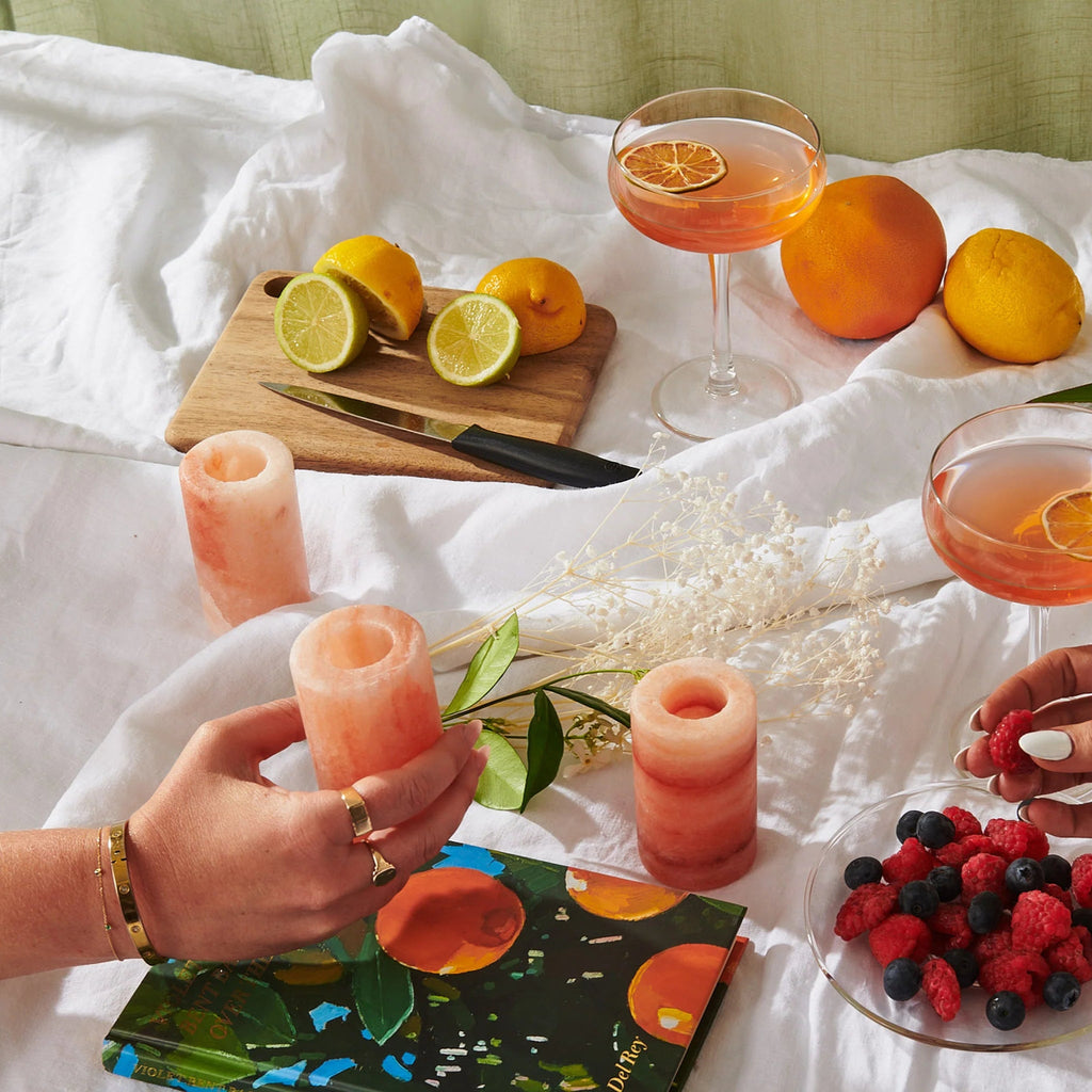 Saltist Himalayan Pink Salt Tequila Shot Glass Set - pre-ordered