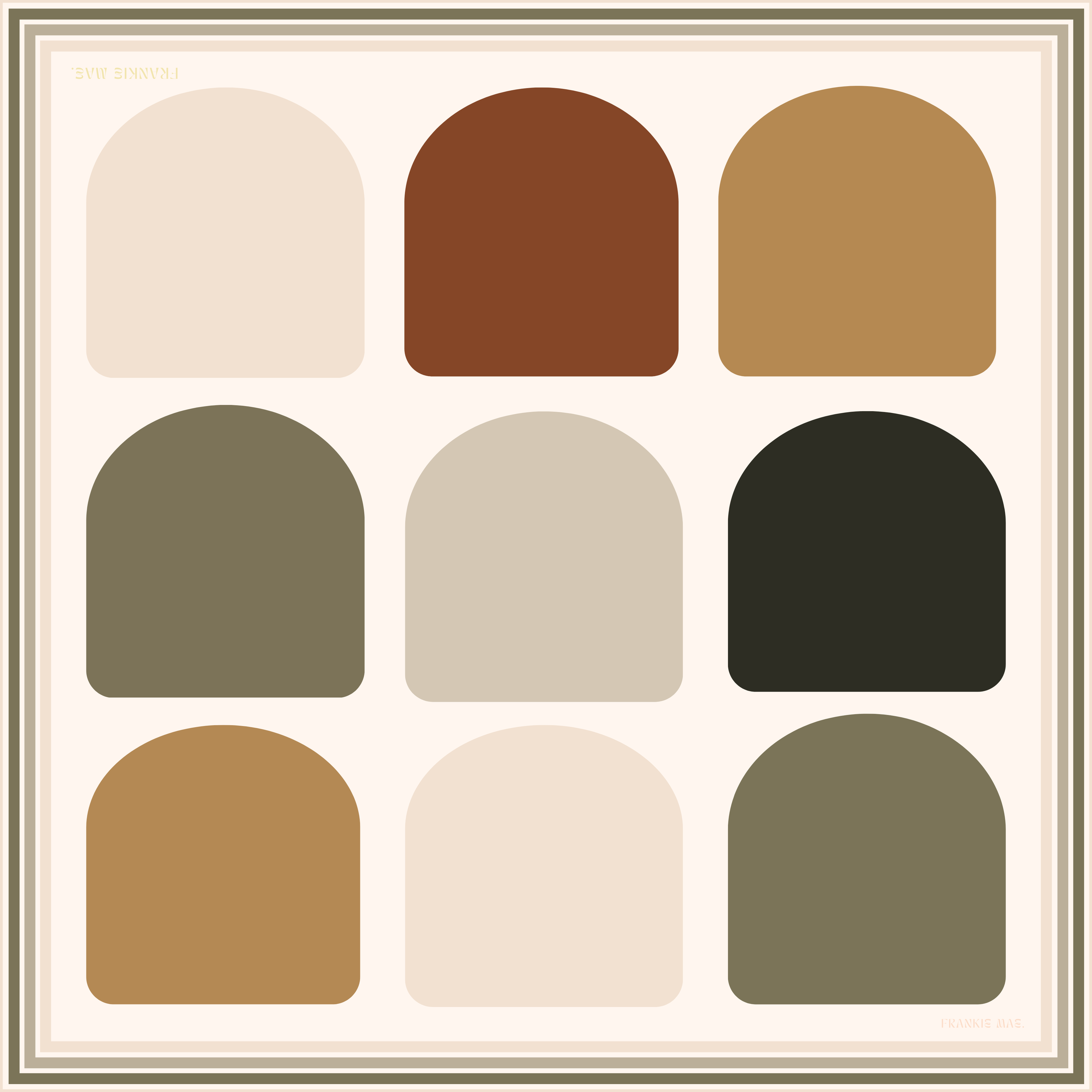 Coffee Tones Palette