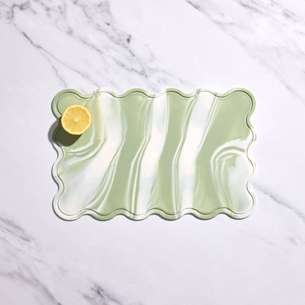 STYLD. Chop. Chopping Boards (Set of 2) Swirl + Solid
