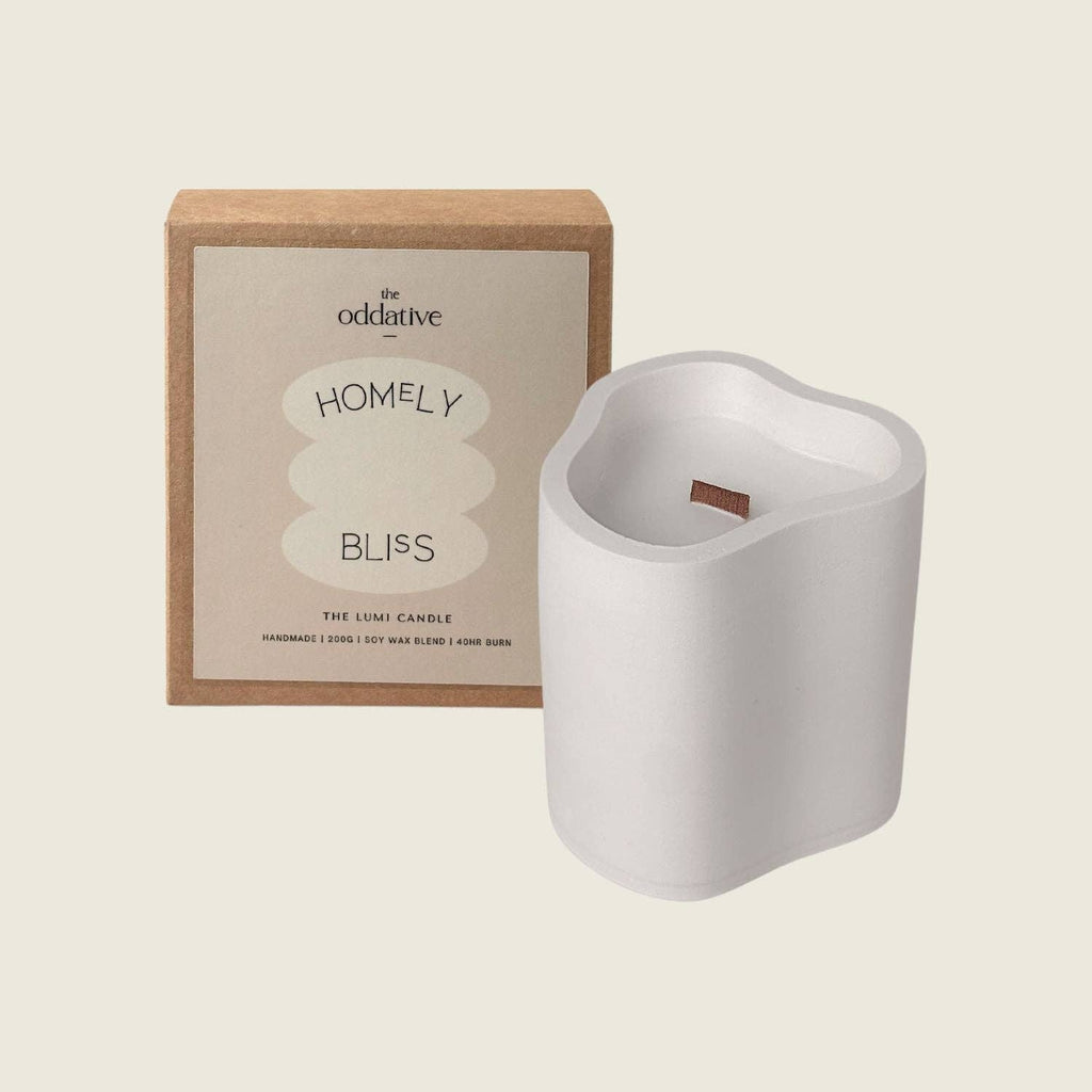The Lumi Scented Candle - Homely Bliss (PREORDER for end MARCH)