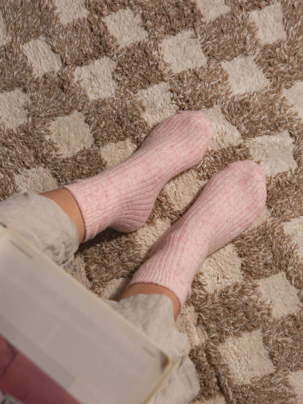 The Comfiest Socks - Blush Pink