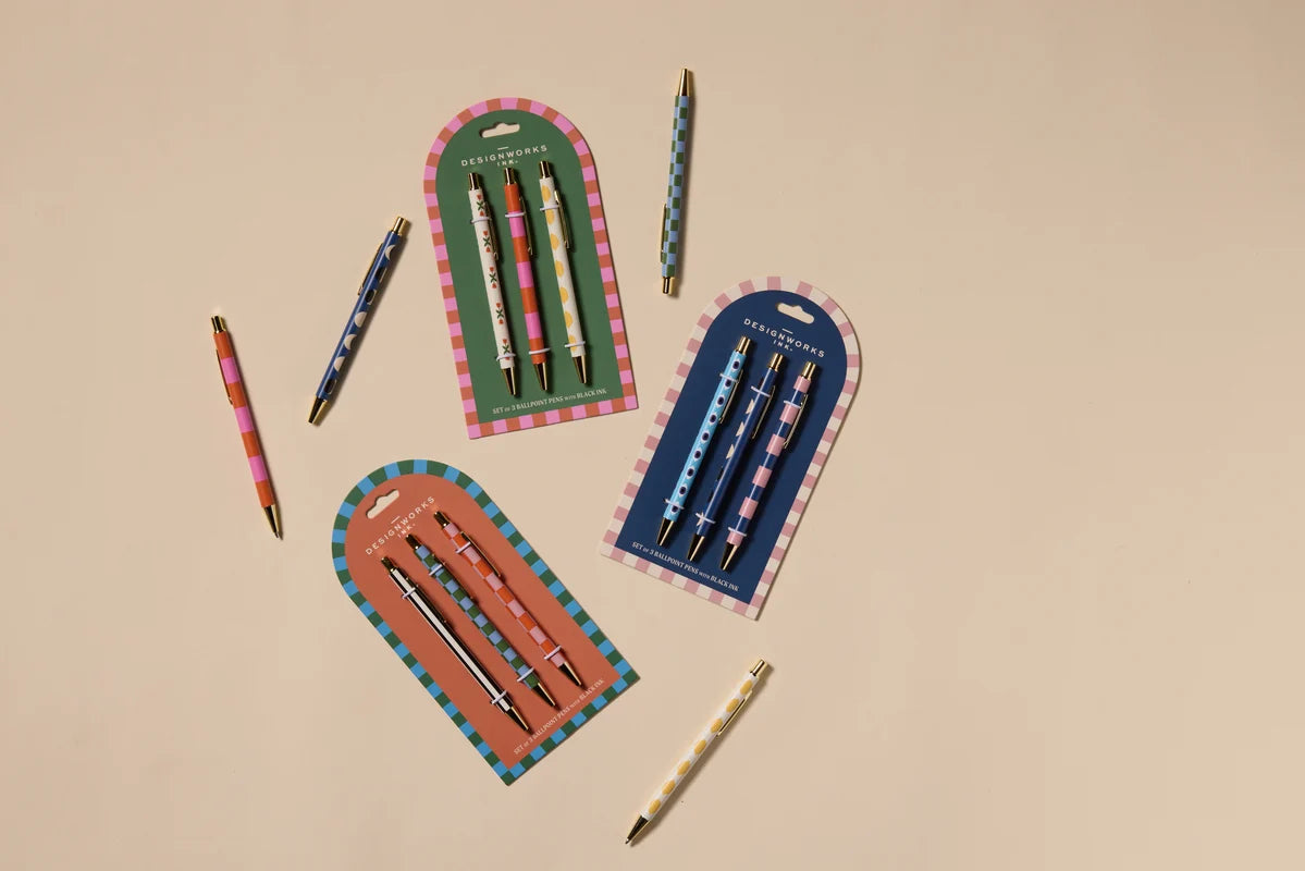 Set of 3 Pens