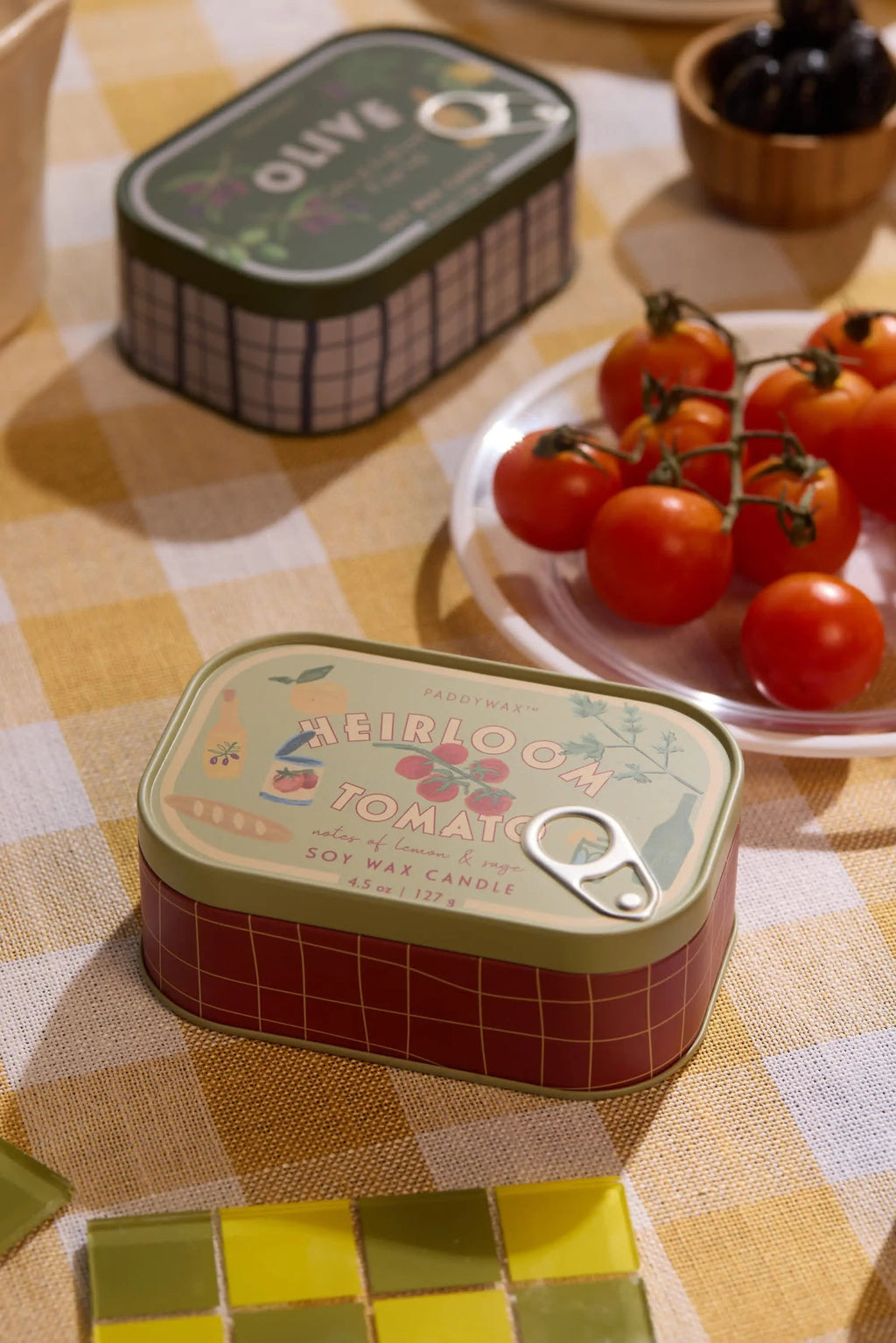 Bistro Tin Candle - Heirloom Tomato 127g