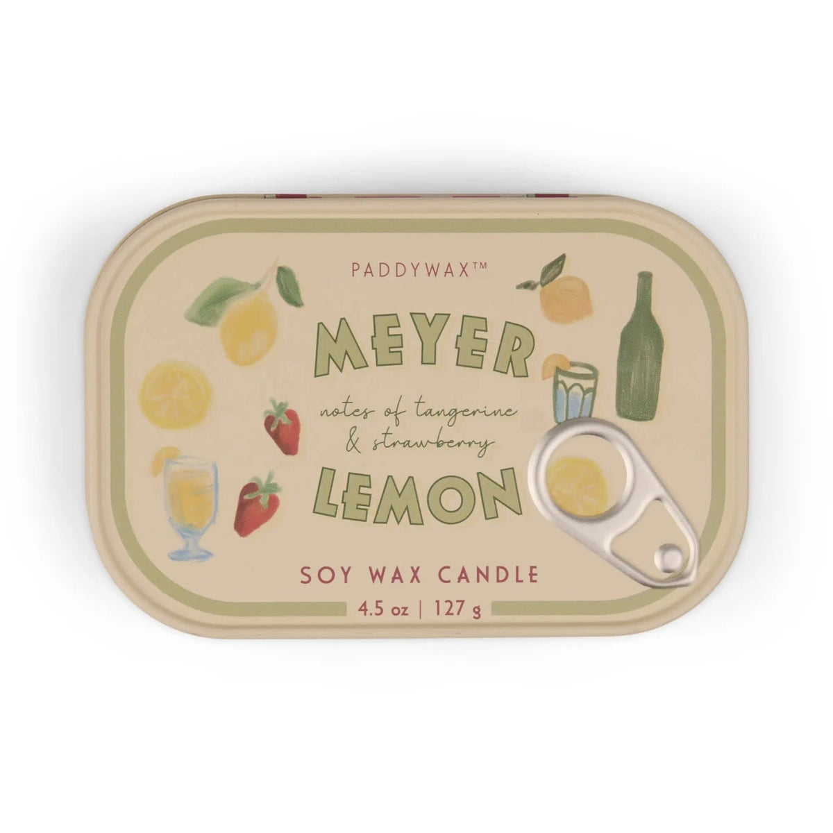Bistro Tin Candle - Mayer Lemon 127g