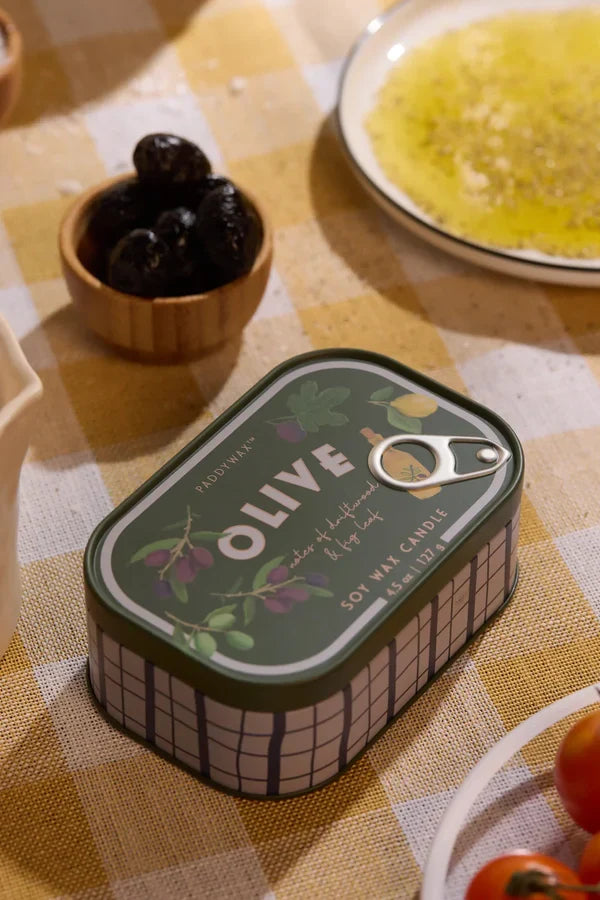 Bistro Tin Candle - Olive & Fig 127g
