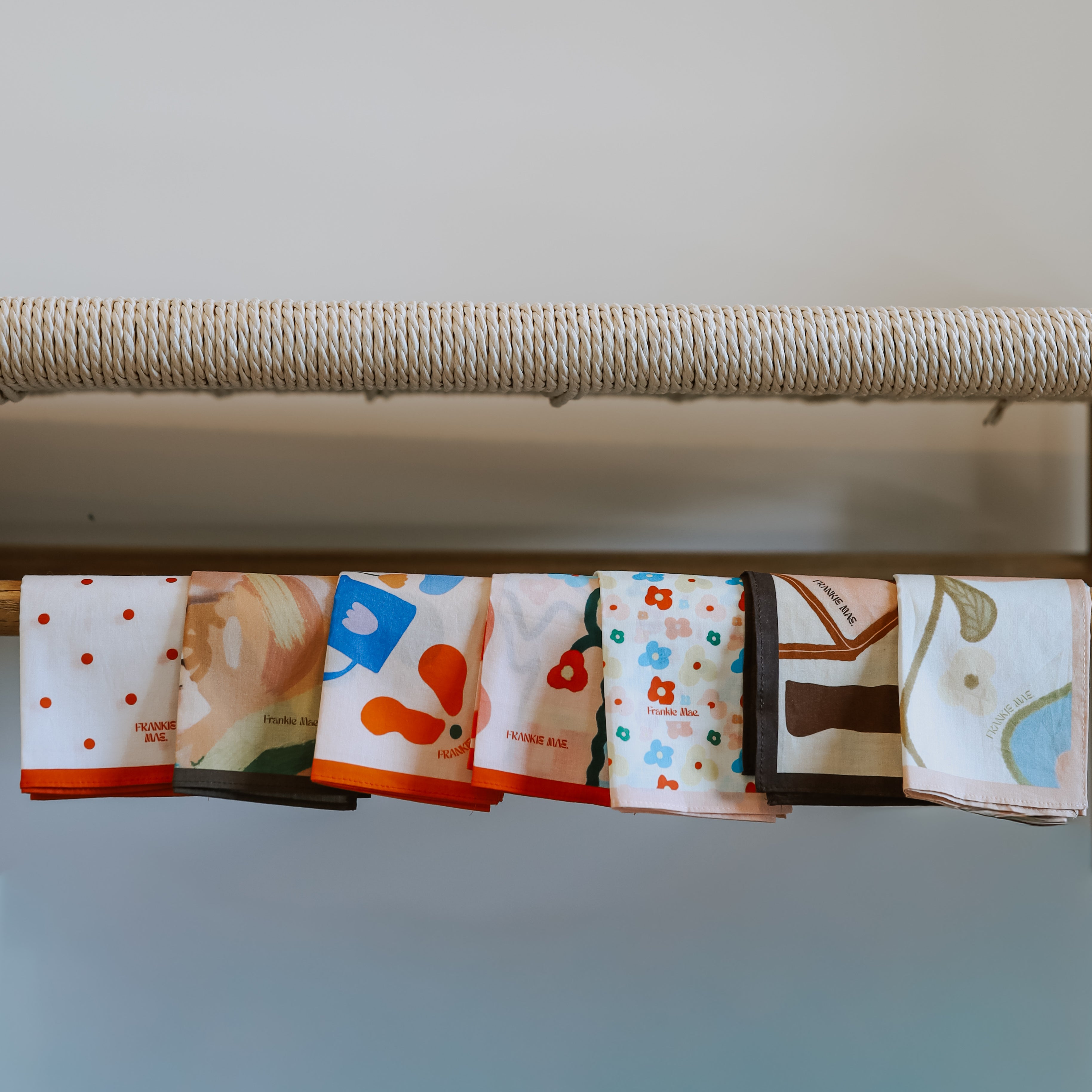 Pack of 6 Hankerchiefs - Vibrant Tones