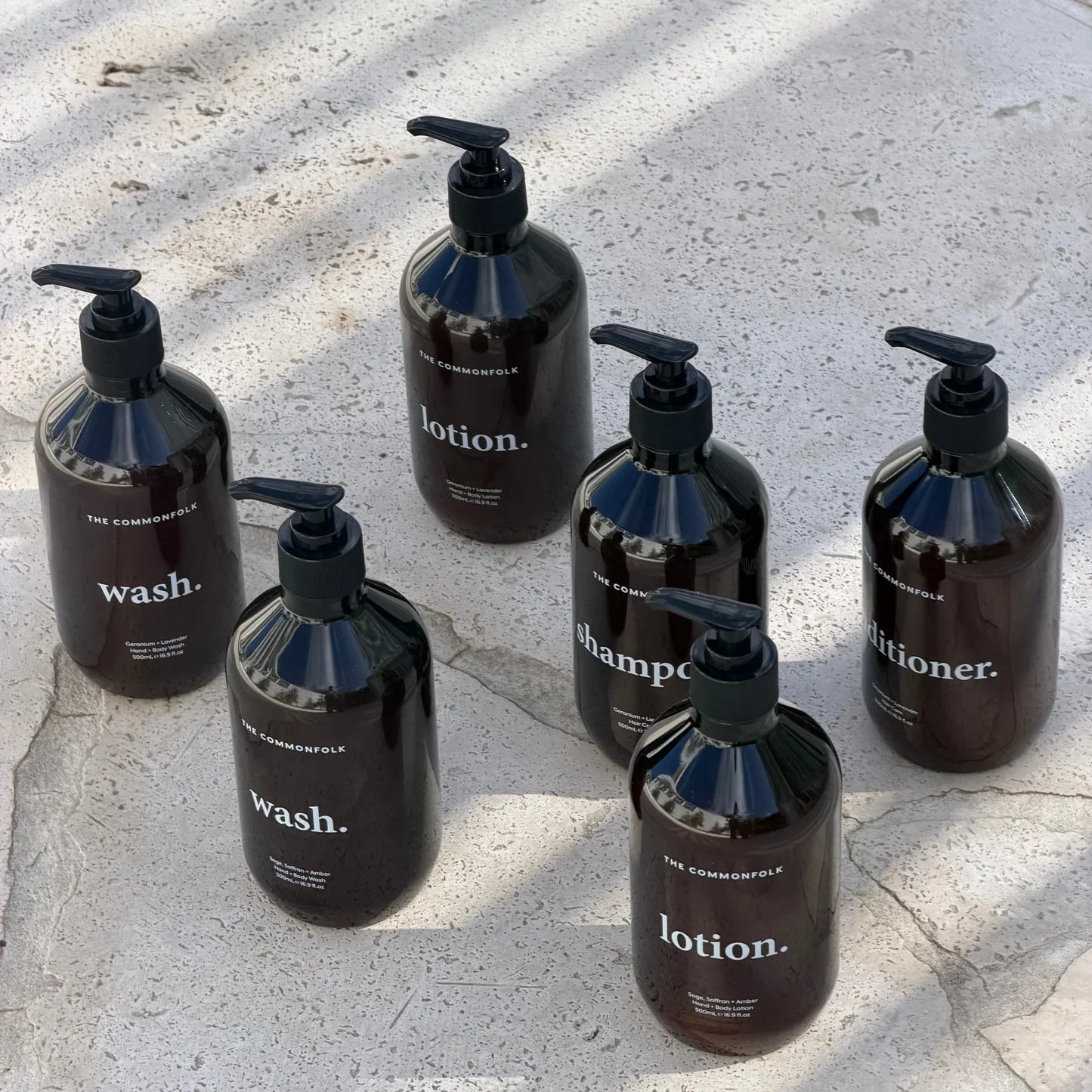 Shampoo + Conditioner Kit- Keep It Simple / AMBER
