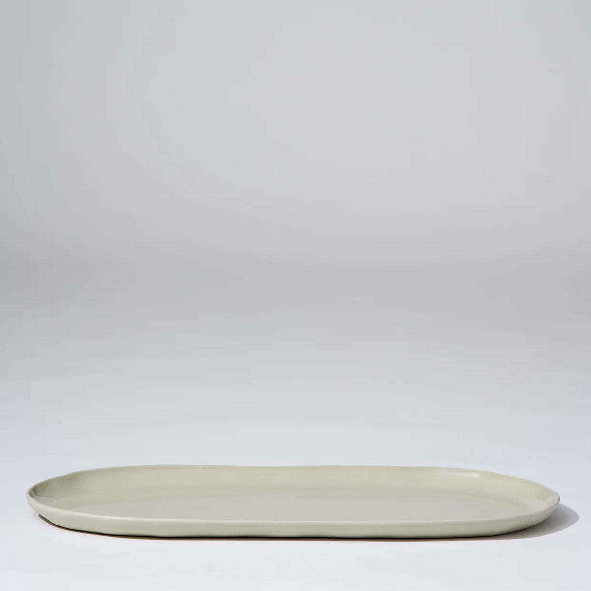 Cloud Oval Plate Icy Pink