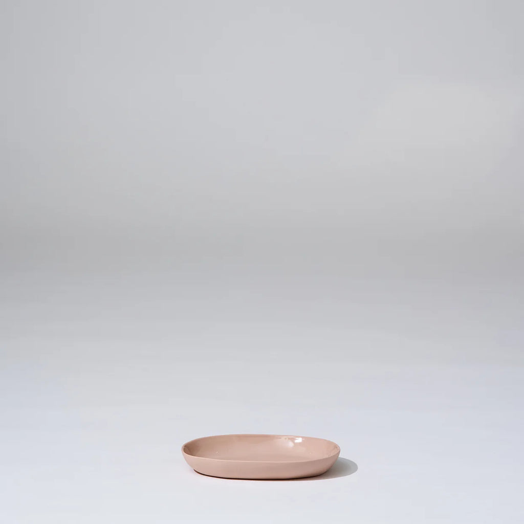 Cloud Oval Plate Chalk