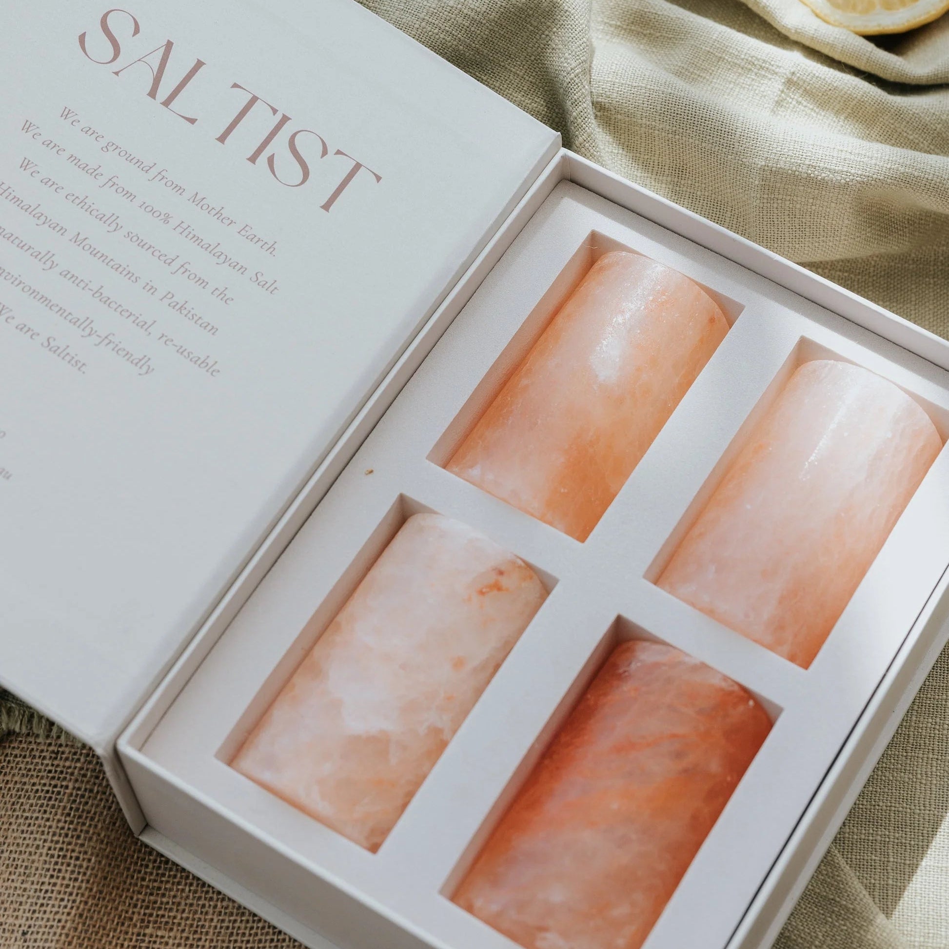 Saltist Himalayan Pink Salt Tequila Shot Glass Set - pre-ordered
