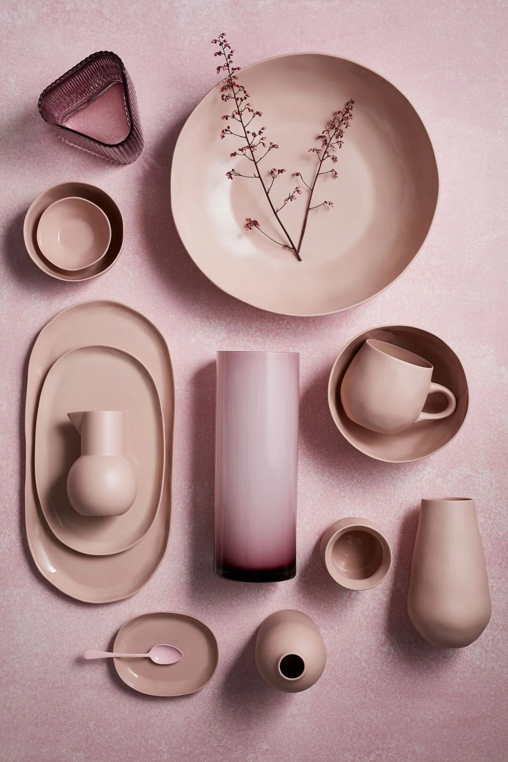 Cloud Oval Plate Chalk
