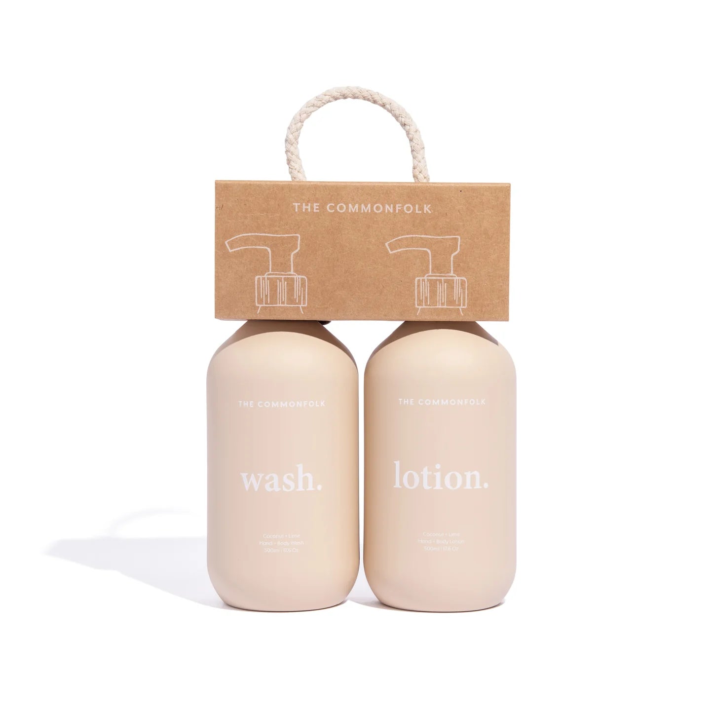 Wash + Lotion Kit - Keep It Simple / NUDE