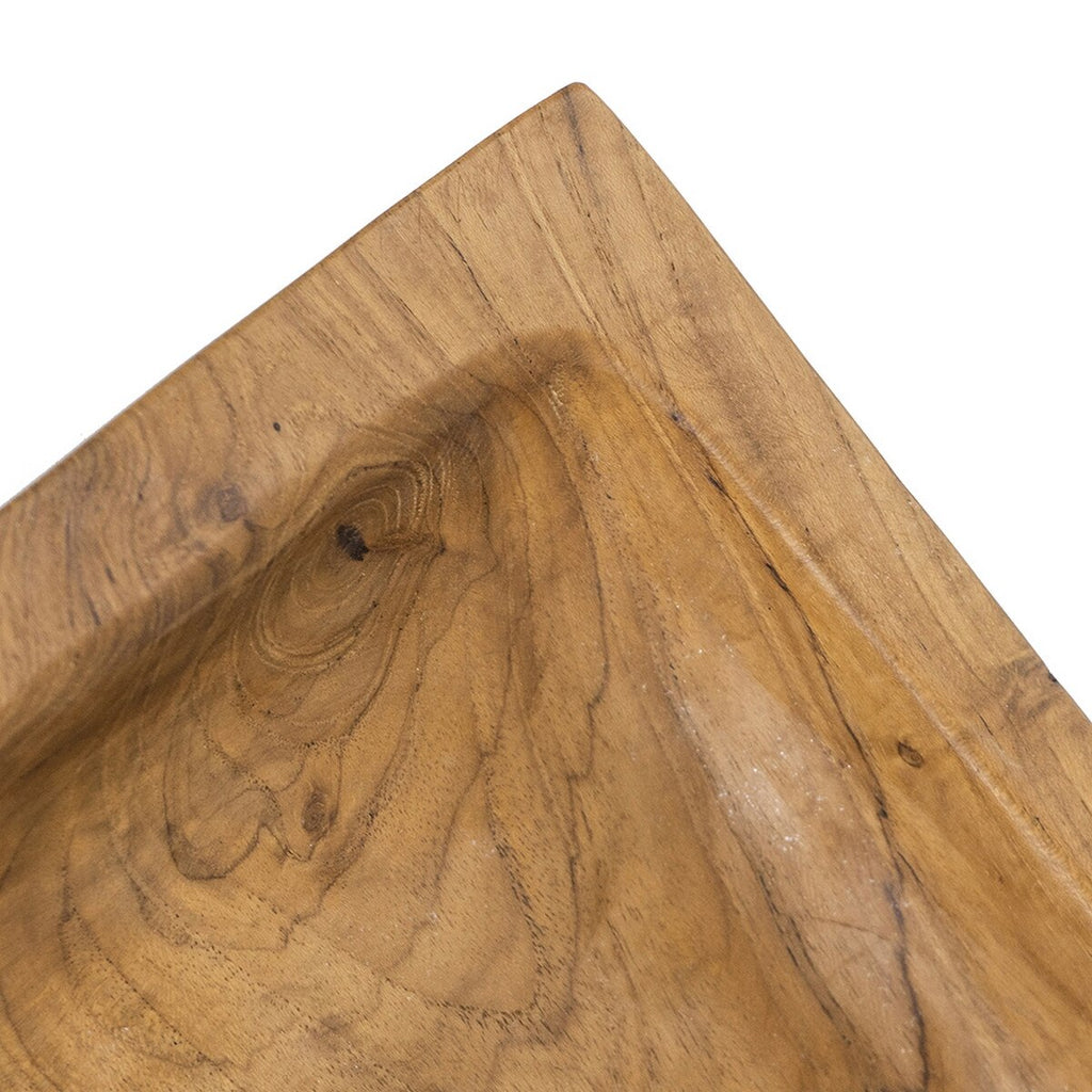 Teak Rectangle Bowl