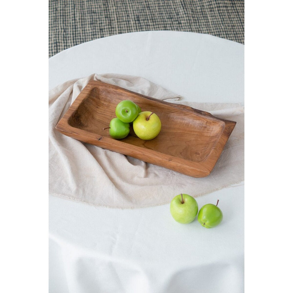 Teak Rectangle Bowl