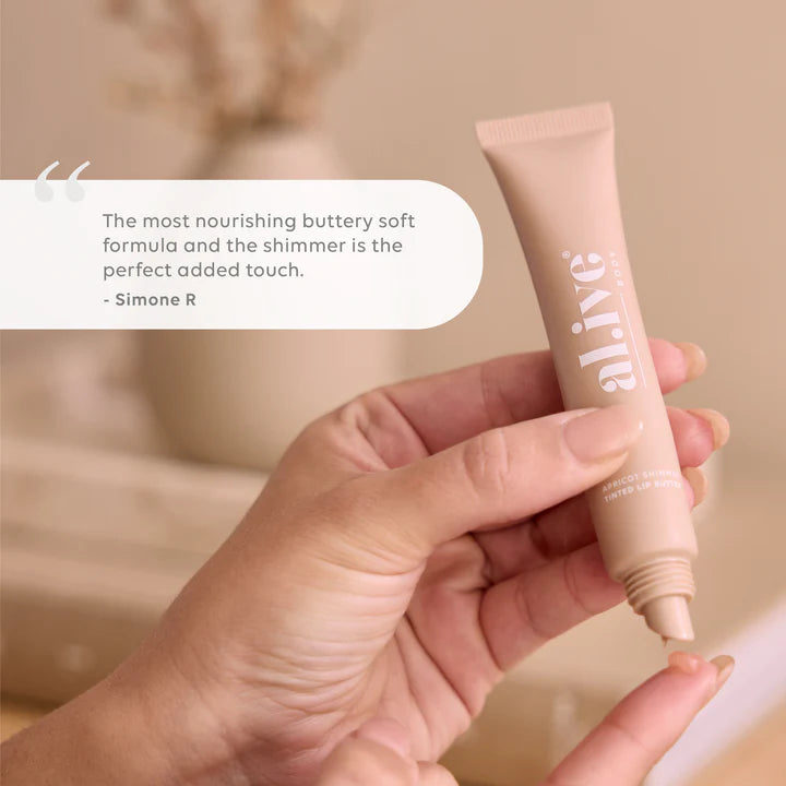 NEW tinted lip butter - apricot shimmer
