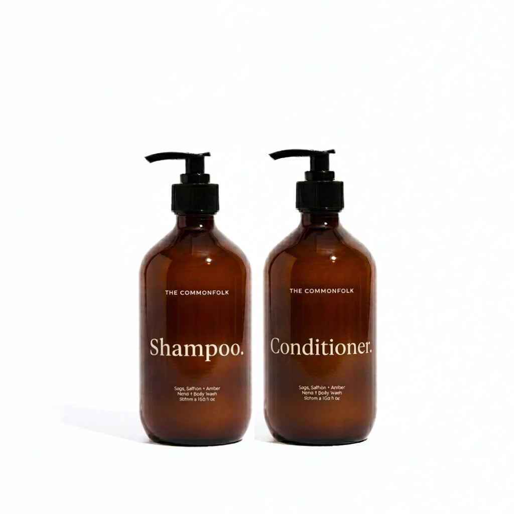 Shampoo + Conditioner Kit- Keep It Simple / AMBER