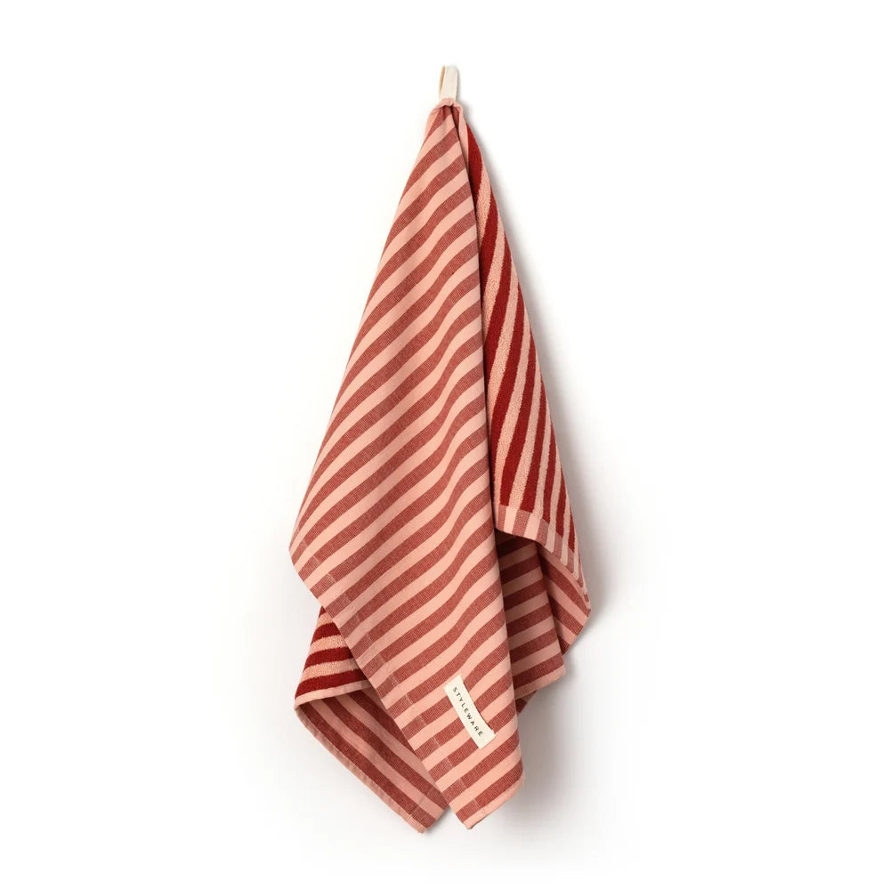 The Everyday Tea Towel - Red velvet