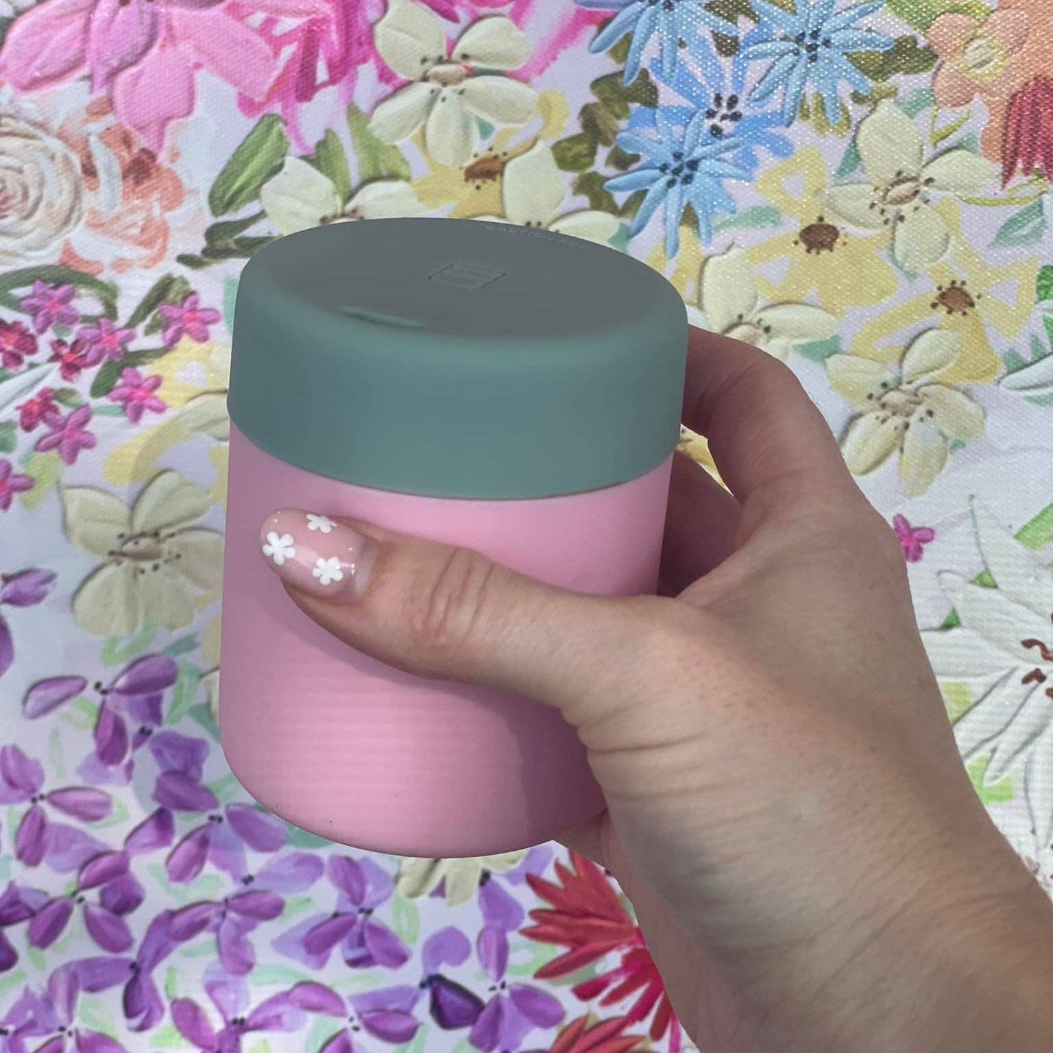 MINILUX - Reusable Glass Coffee Cup 6oz