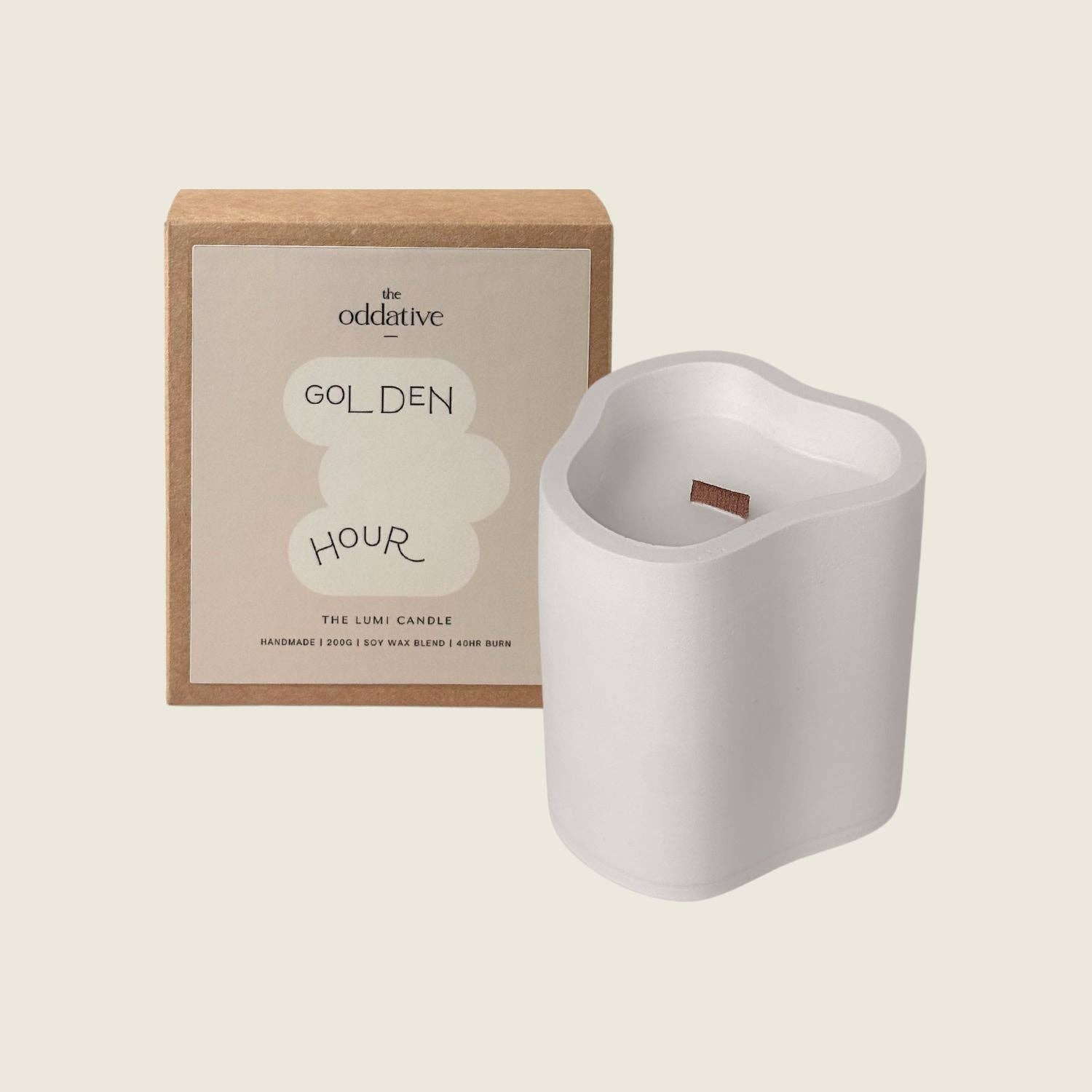 The Lumi Scented Candle - Golden Hour (PREORDER for end March)