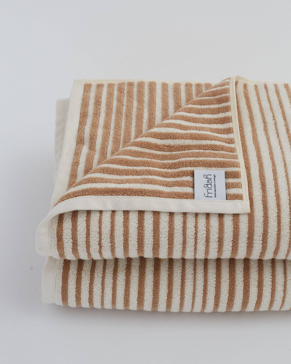 Hand Towel - Salento Stripe in TAN