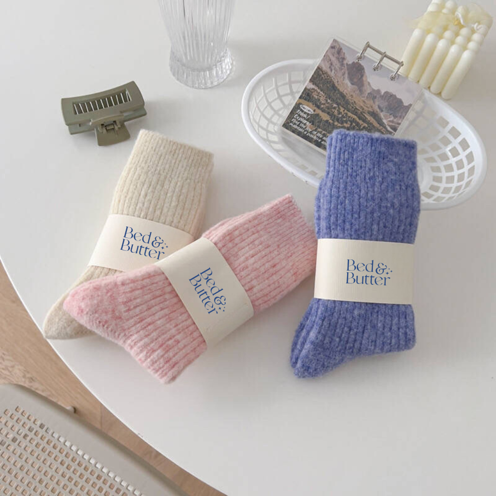 The Comfiest Socks - Blush Pink