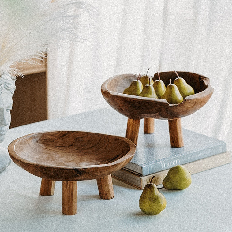 Teak Bowl
