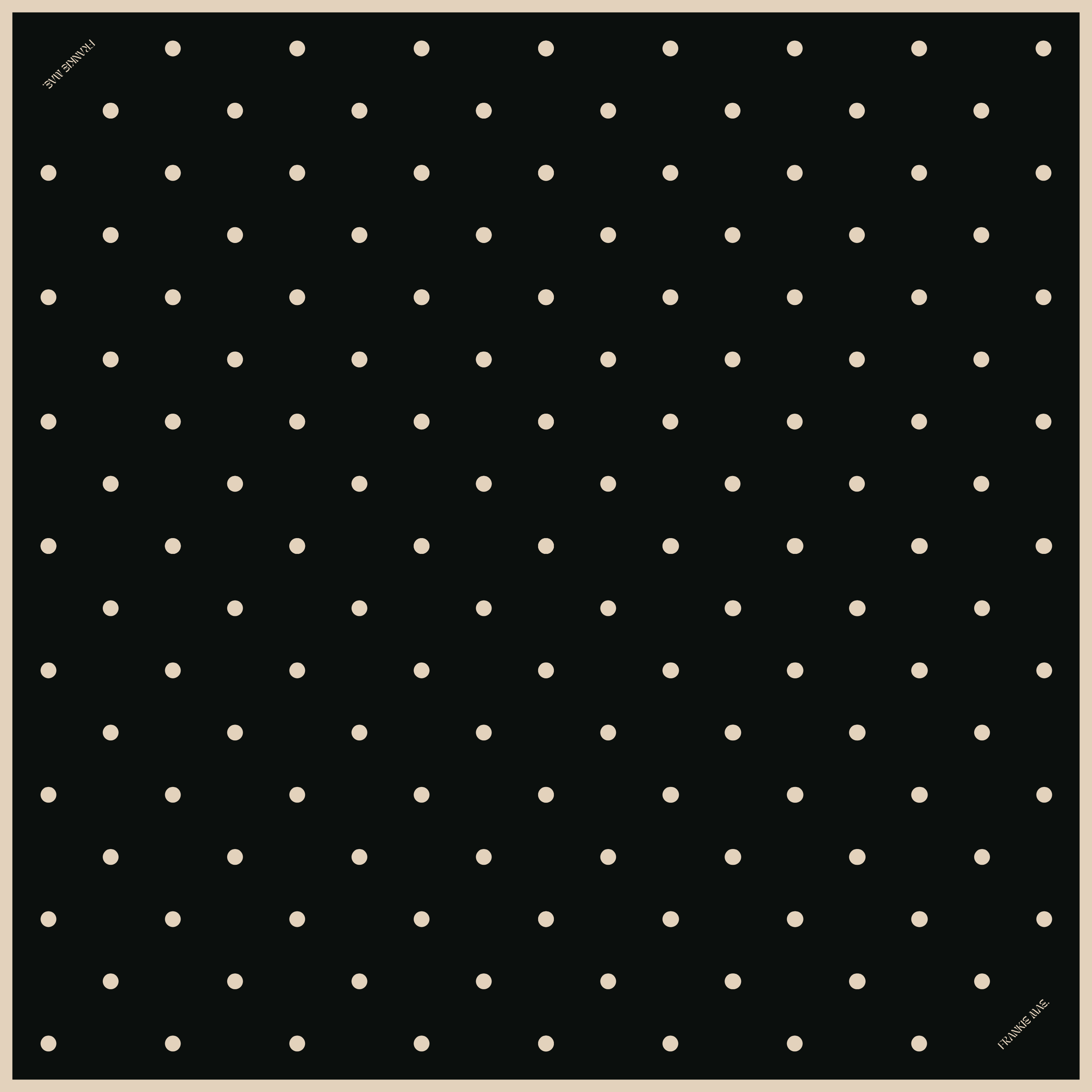 Black Polka Dot