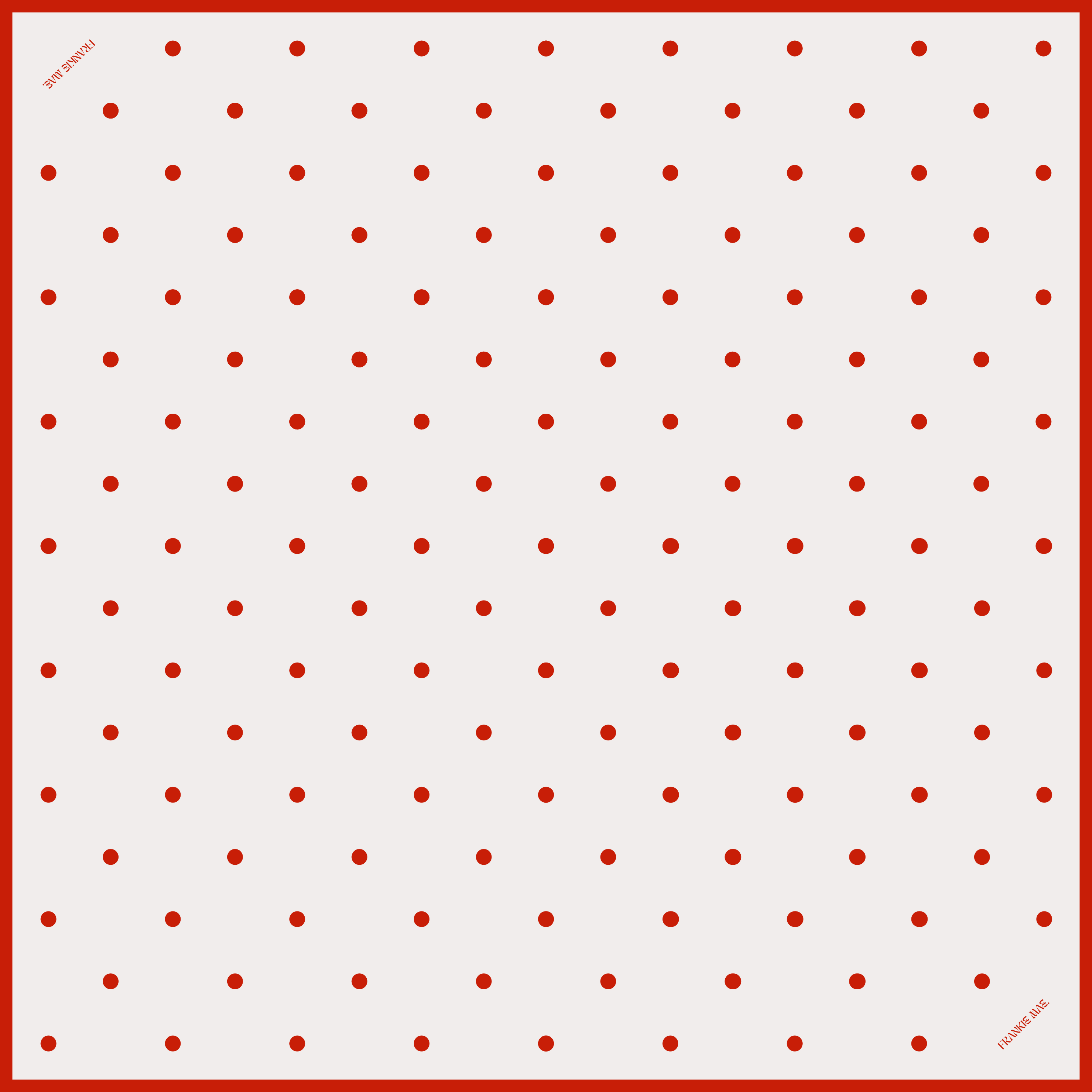 Red Polka Dot