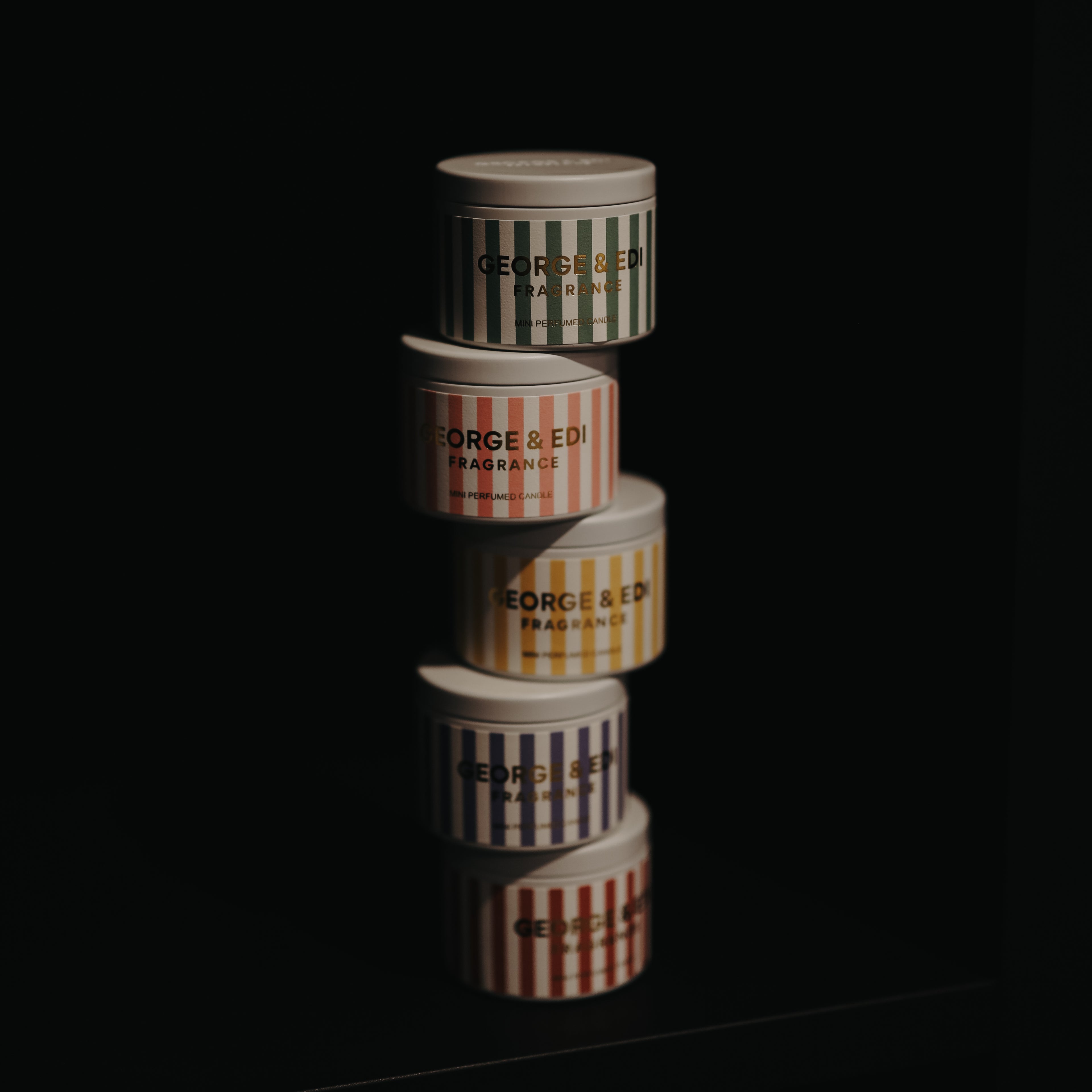 George & Edi Candle Gift Pack – Set of 5