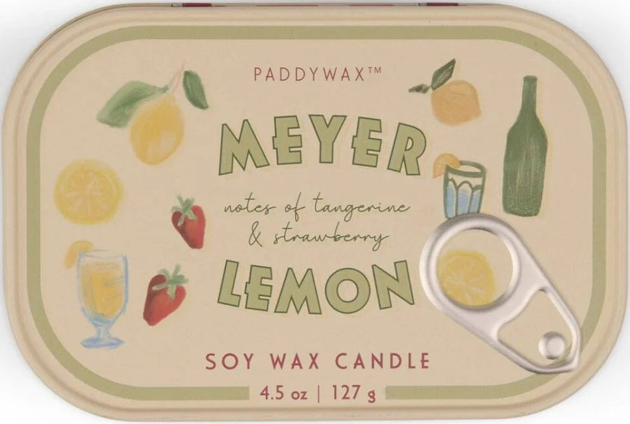 Bistro Tin Candle - Mayer Lemon 127g