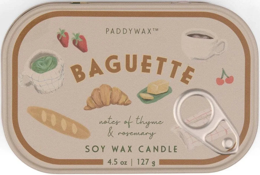 Bistro Tin Candle - French Baguette 127g
